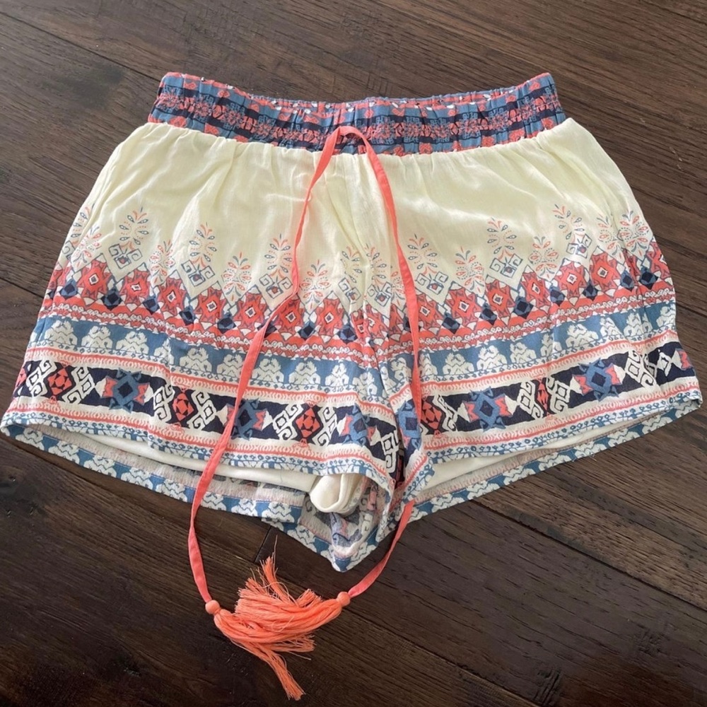 Francesca’s patterned shorts